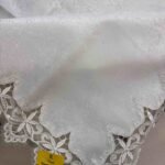 White Lace Border Table Cover White Lace Border Table Cover