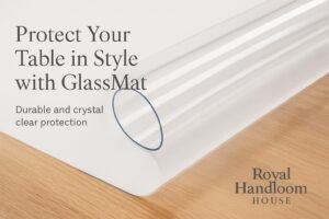 table top mat , glass mat