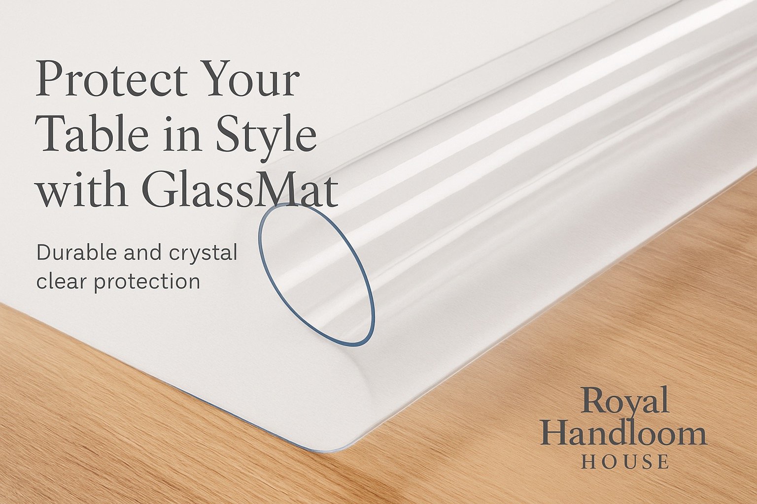 table top mat , glass mat