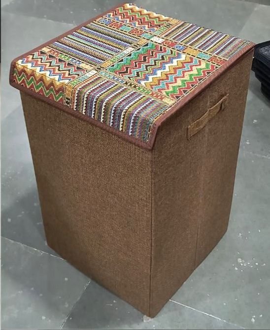 Stylish Foldable Fabric Laundry Baskets – Premium Designer Collection