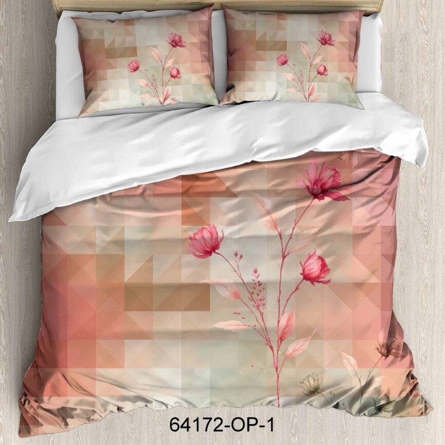 Digital Print 400TC Pure cotton King size Bedsheet