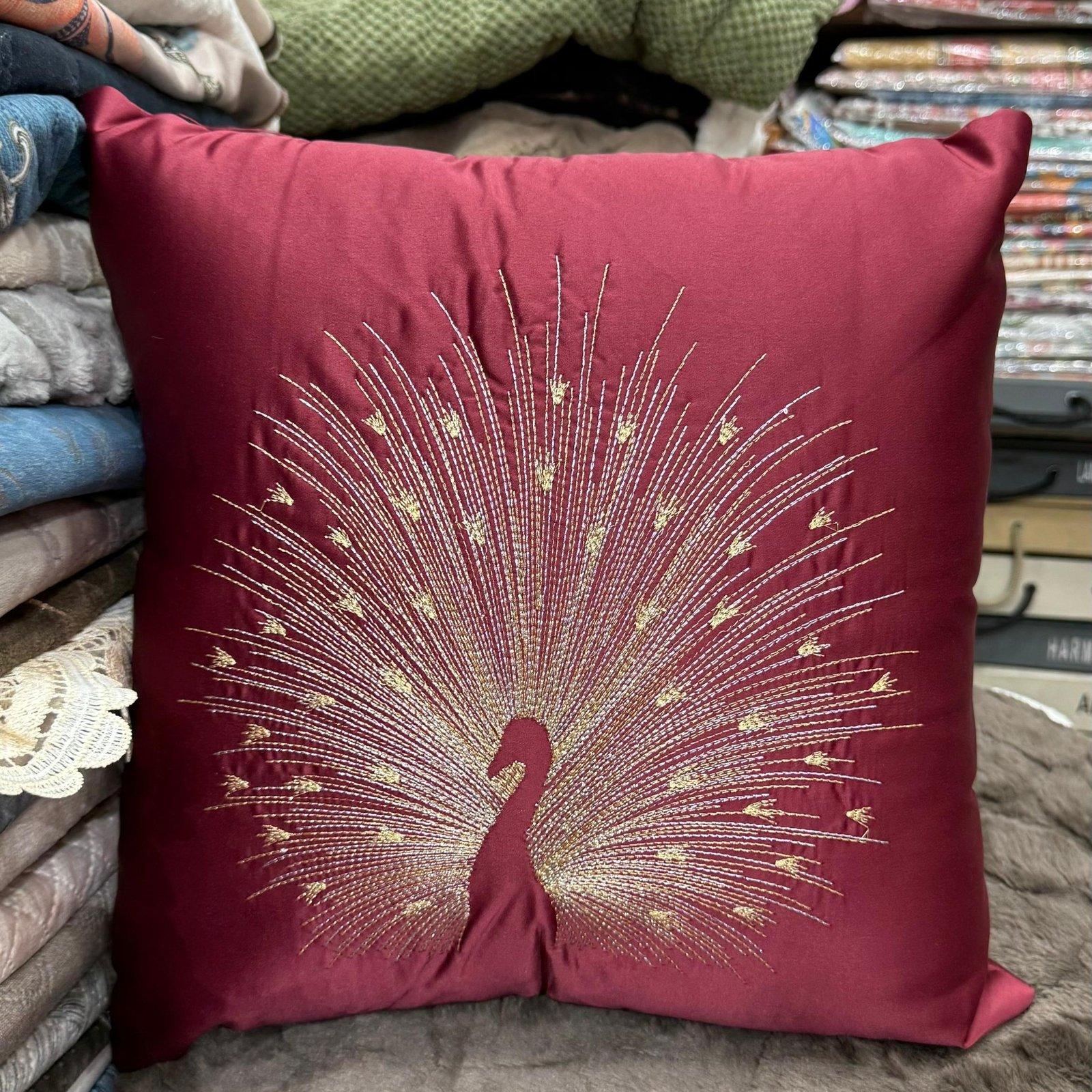 embroidered-peacock-cushion-cover-reds