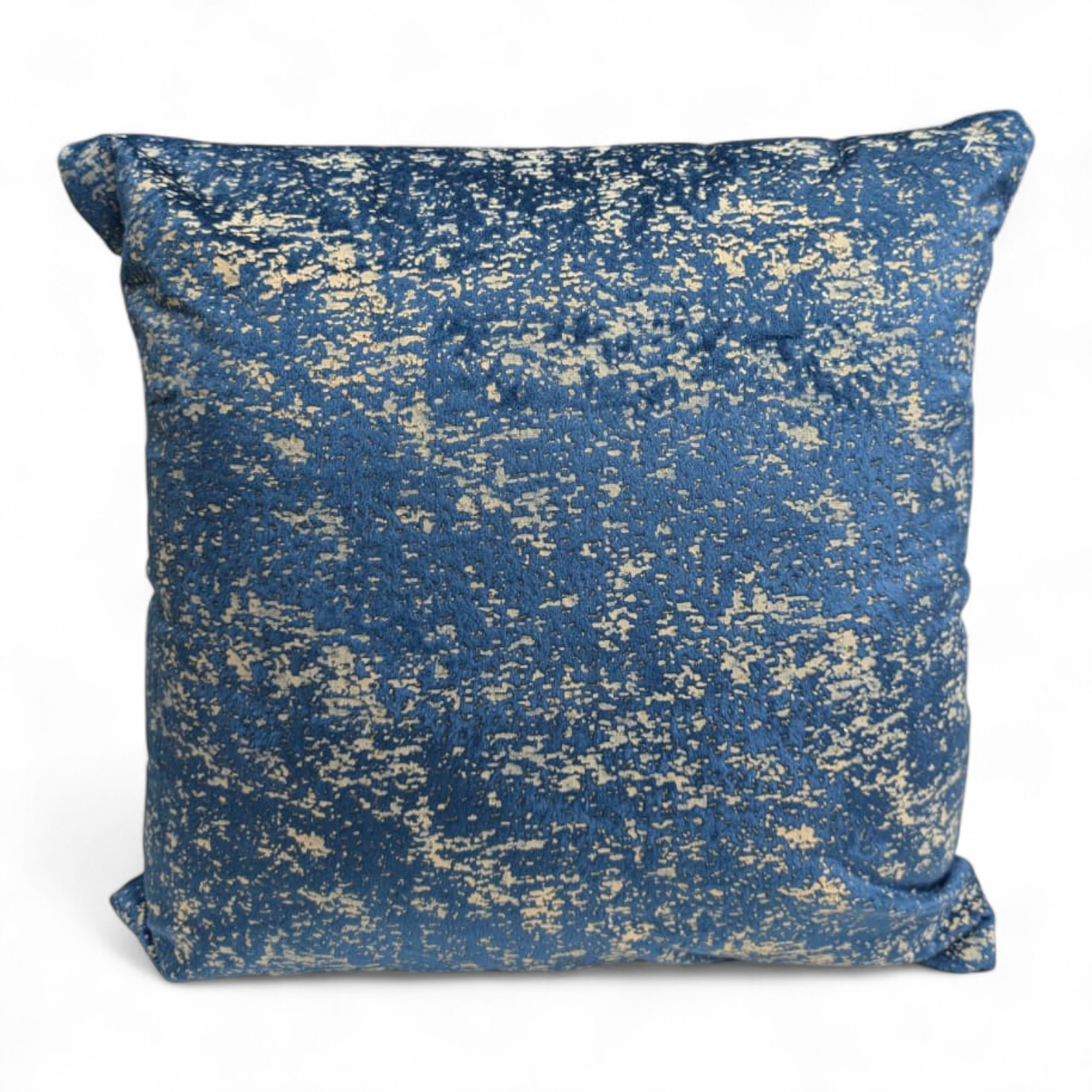 luxury-sapphire-blue-metallic-cushion-cover