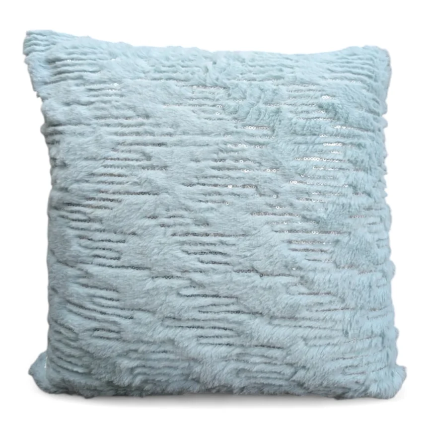 plush-sequin-cushion-cover-light-blue