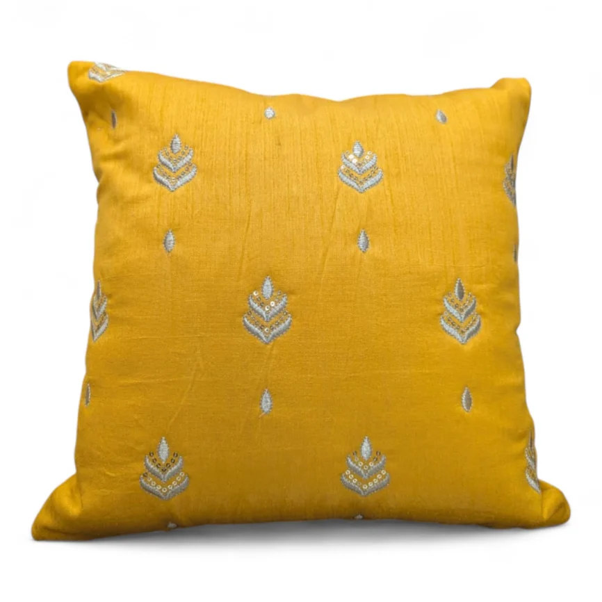embroidered-buti-cushion-cover-yellow