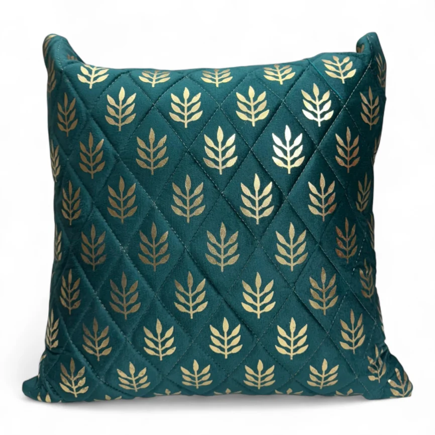 quilted-velvet-cushion-cover-teal-green