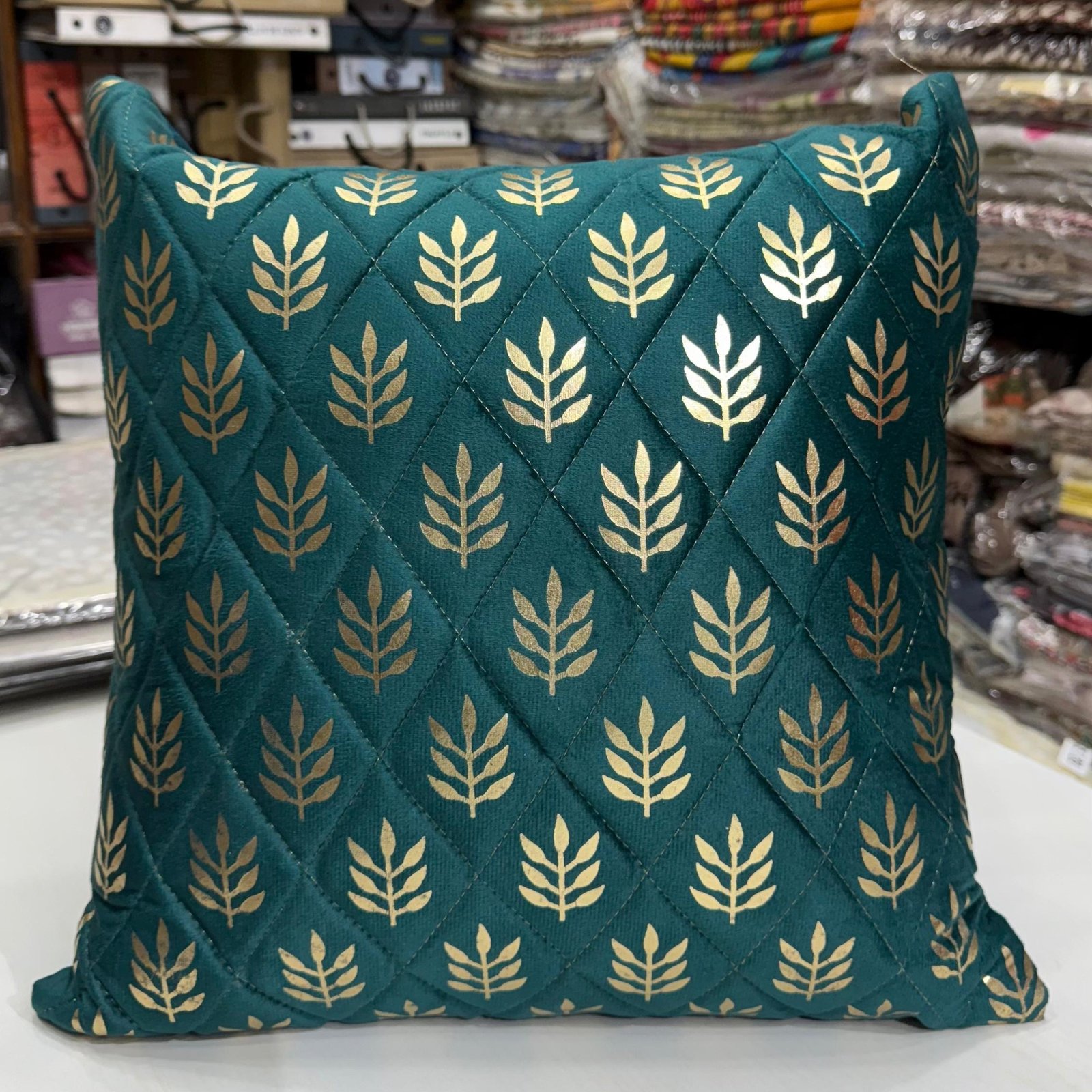 quilted-velvet-cushion-cover-teal-greens quilted-velvet-cushion-cover-teal-greens