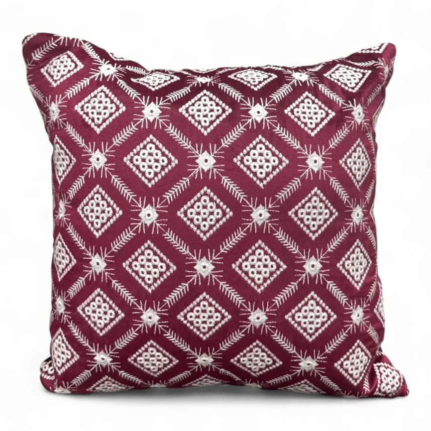 embroidered-velvet-cushion-cover-red