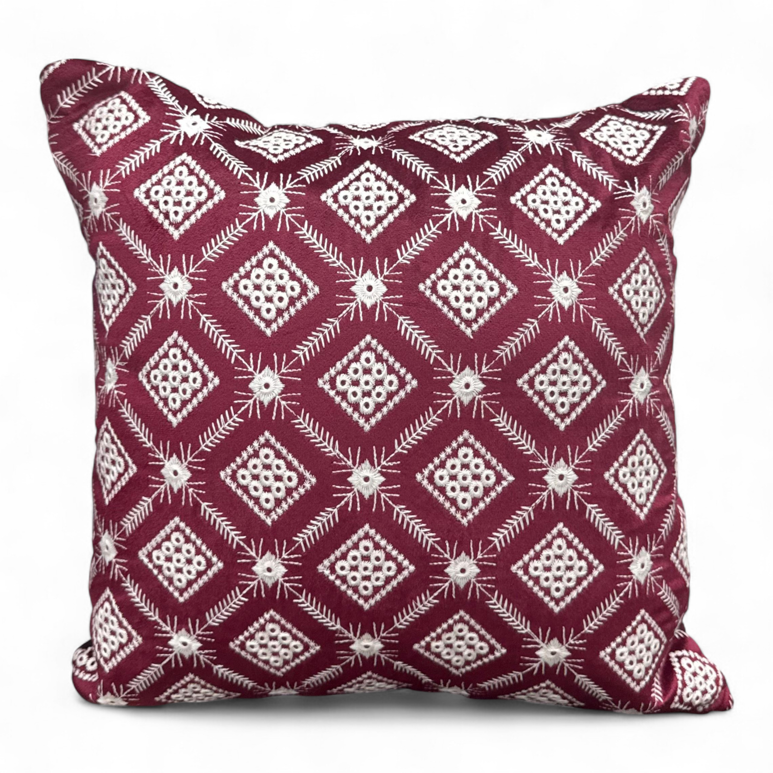 embroidered-velvet-cushion-cover-red