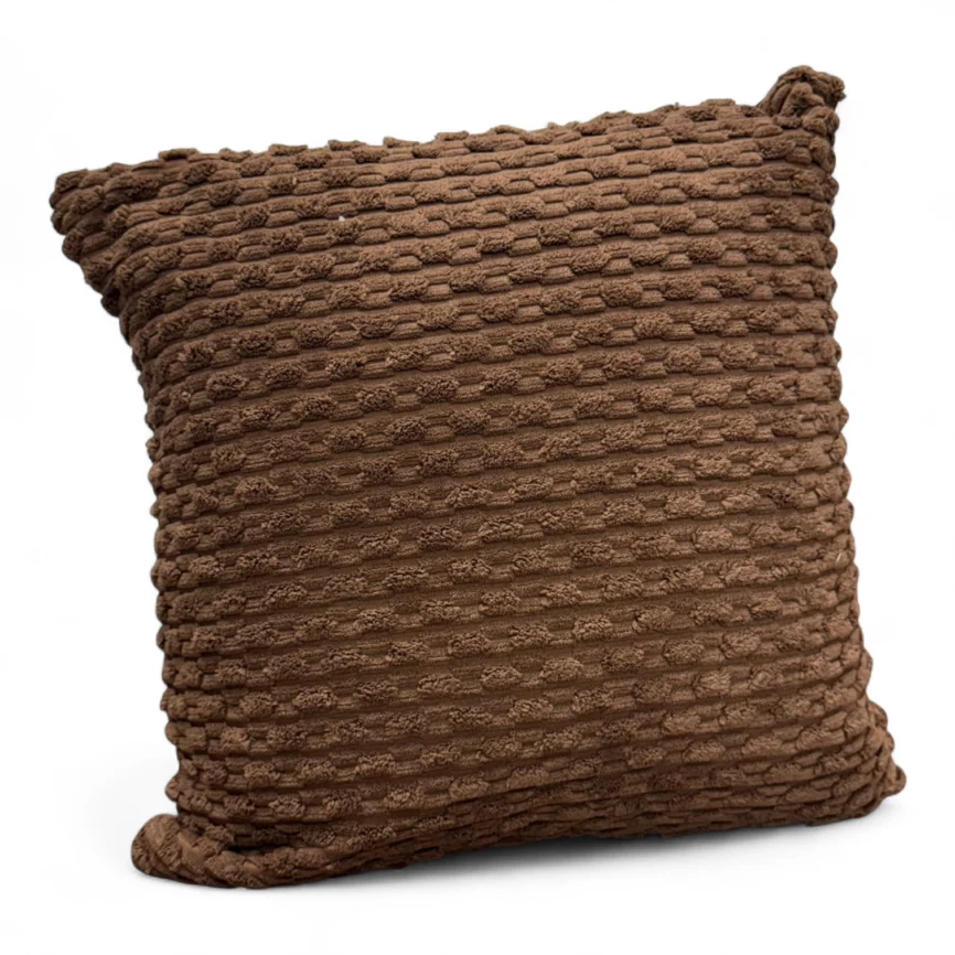 ribbed-chenille-cushion-cover-dark-brown