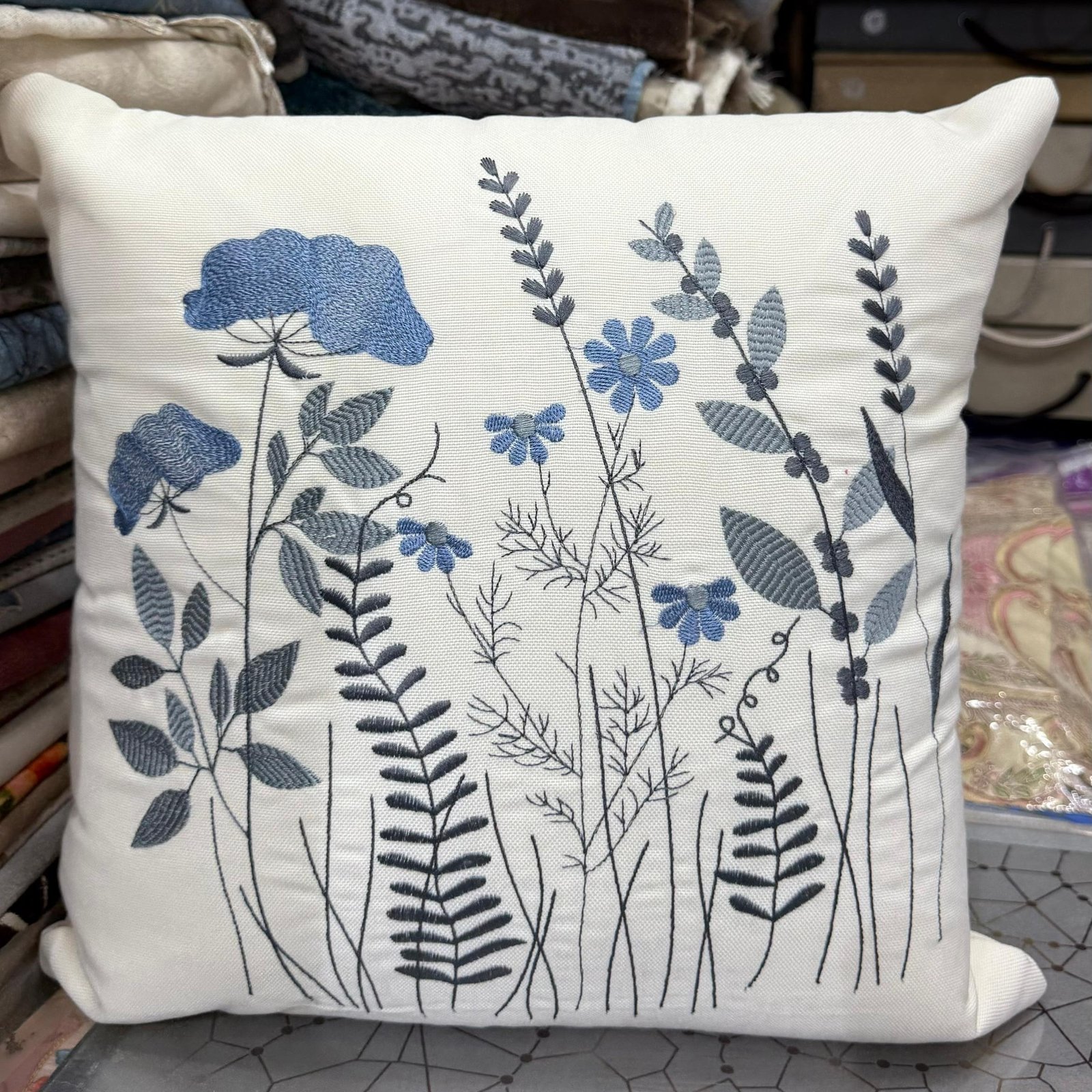embroidered-wildflower-cushion-blue-grey-whites embroidered-wildflower-cushion-blue-grey-whites