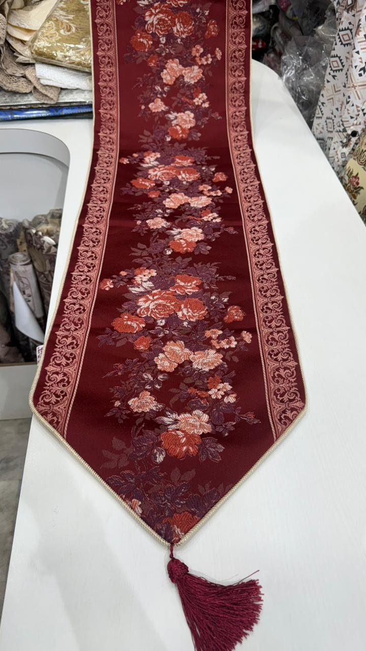 burgundy-red-cascading-rose-jacquard-table-runner-1