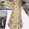 red-cream-floral-medallion-jacquard-table-runner-1 red-cream-floral-medallion-jacquard-table-runner-1