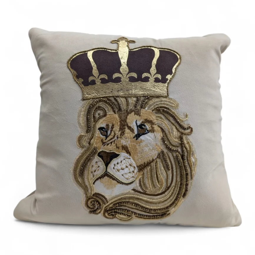 royal-lion-cushion-cover-beige