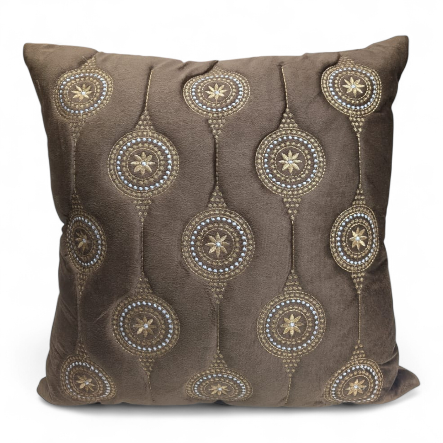 luxury-quilted-velvet-cushion-cover-coffee-brown