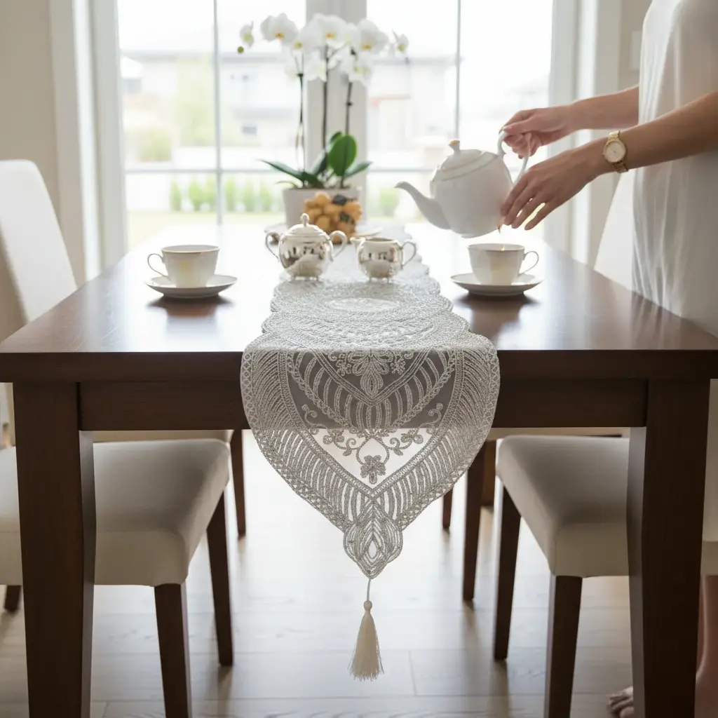 luxury-sheer-beaded-table-runner-pearl-white luxury-sheer-beaded-table-runner-pearl-white