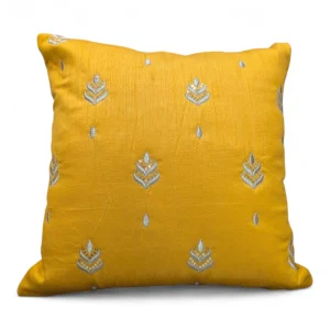 embroidered-buti-cushion-cover-yellow