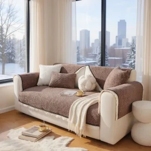 boucle-teddy-sofa-cover-brown